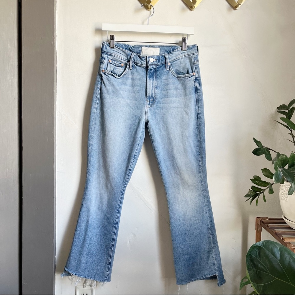 Mother Insider Crop Step Fray In I Confess